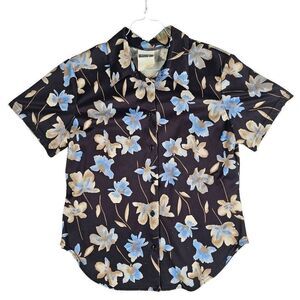 Vintage Xhilaration Women's Button Up Black S